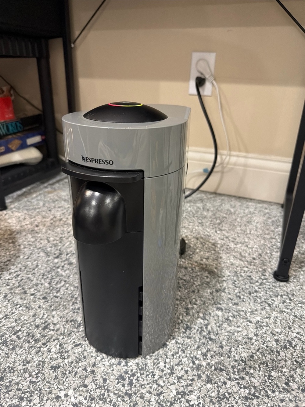 De'Longhi Nespresso Vertuo Plus Coffee and Espresso Maker Grey MAIN UNIT ONLY